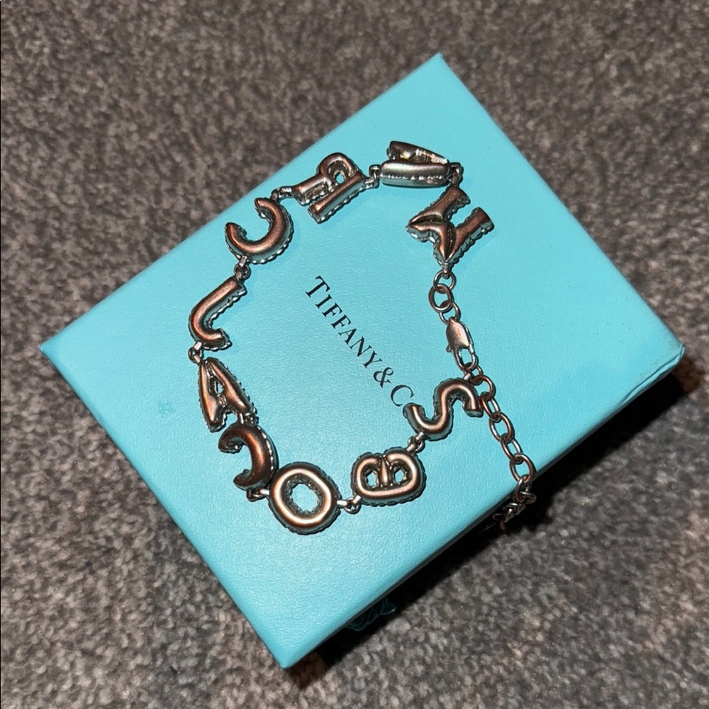 Marc Jacobs Silver Ornate Bracelet